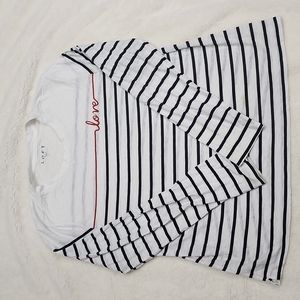 Loft long sleeved love tee
